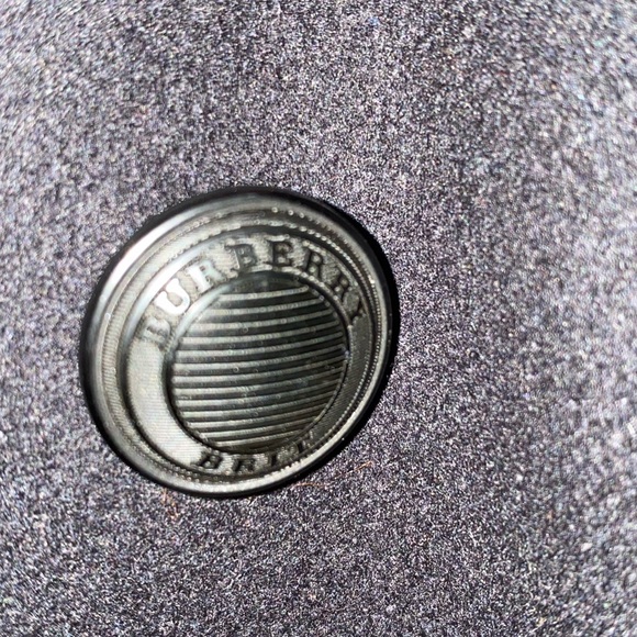 Burberry wool blend black peacoat jacket UK 6 US 4 - Picture 6 of 7